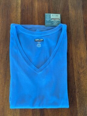 Kirkland Signature Crew Neck Tee - Blue